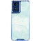 Marbleized Mint Moto G 5G (2024) Clear Case